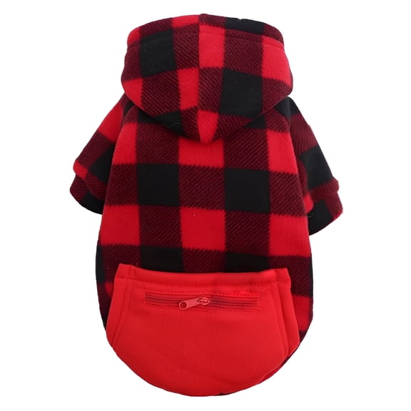 TELOLY 2026 New 1Pcs Dog Sweaters Polyester Girl Dog Clothes Dog Sweaters for Large Dogs for Walks Outdoor Daily Wear Red 5Xl