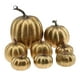 thumbnail image 3 of Exhibición de s decoraciones de caída de cabaza 8pcs para el Dorado Zulema calabazas falsas, 3 of 7