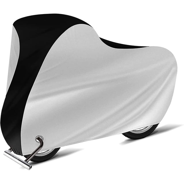 Funda impermeable para bicicleta de montaña y de carretera, 200 x 70 x 110 cm, protección contra la lluvia y el sol, funda para bicicleta de carretera para scooter, protección impermeable para bicicl