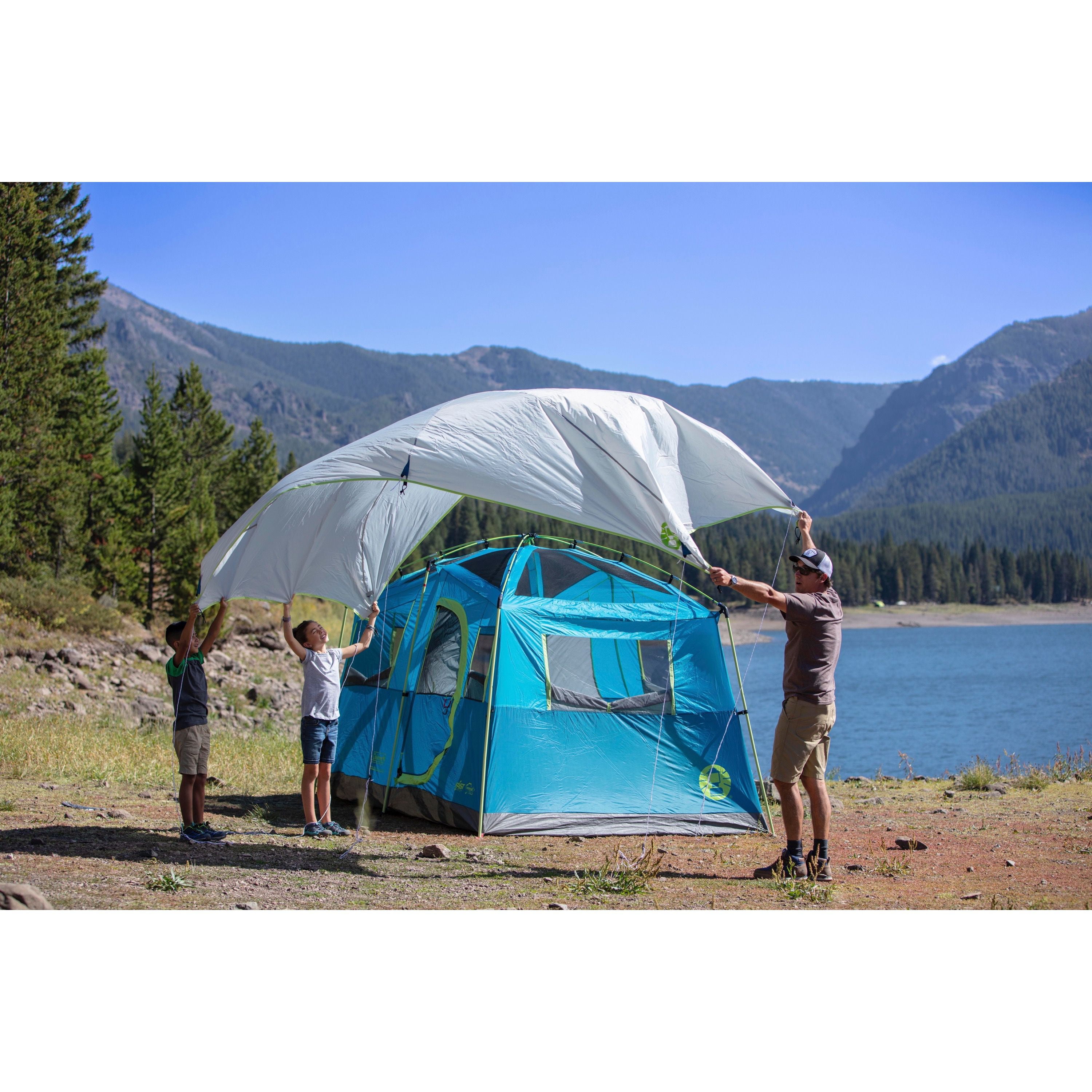 Coleman 6-Person Tenaya Lake Fast Pitch Cabin Camping Tent