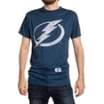 thumbnail image 1 of Tampa Bay Lightning Short Sleeve Rashguard - Distressed Logo, 1 of 3