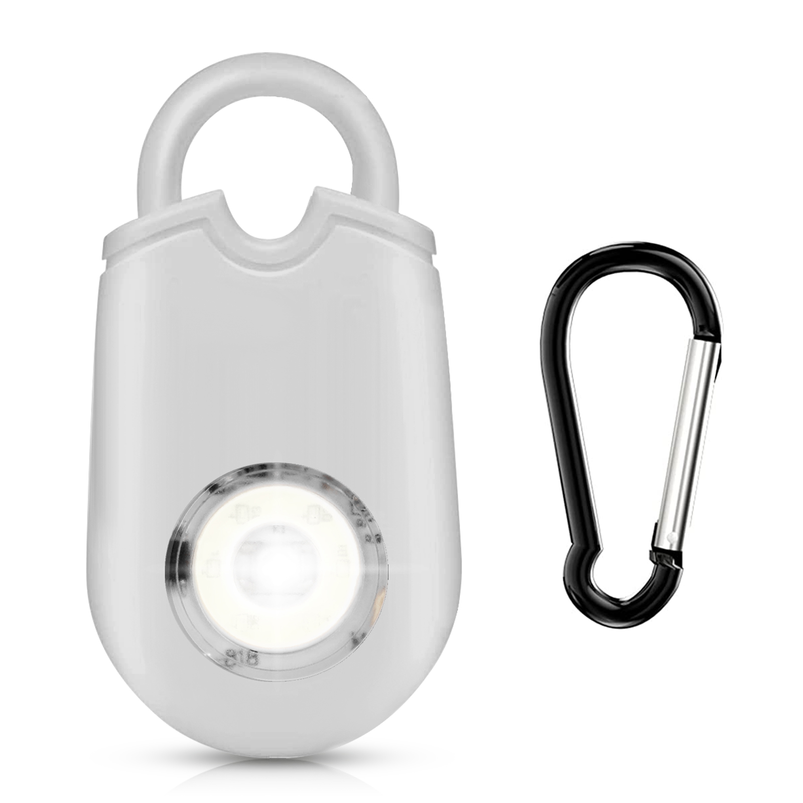 TSV 1Pack Safesound Personal Alarm Keychain, 130dB Personal Safety
