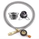 thumbnail image 1 of Adaptador de Gas para Estufa de Camping Al Aire Libre Convertidor de Estufa Dividida Manguera de Conexión Accesorios para Equipos de Cocina Al Aire Libre para Acampar, 1 of 5