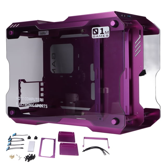 Case PC,ZEAGINAL PC Case Water Computer Case Gaming PC Case Streamlined Design