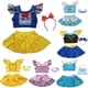 thumbnail image 2 of Traje de baño de dos piezas para niñas, traje de baño de princesa Elsa Blancanieves, traje de baño de princesa, ropa de playa para niños, novedad de verano zhangyuxiang unisex, 2 of 2