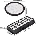 thumbnail image 4 of Pack de 2 filtros HEPA para aspiradoras Rowenta Silence Force Cyclonic 4AAAA (modelo RO76xx) RO7681EA RO7691EA RO7690EA RO7649EA RO7647EA RO7663EA RO7676EA, filtro de repuesto ZR903701, 4 of 5