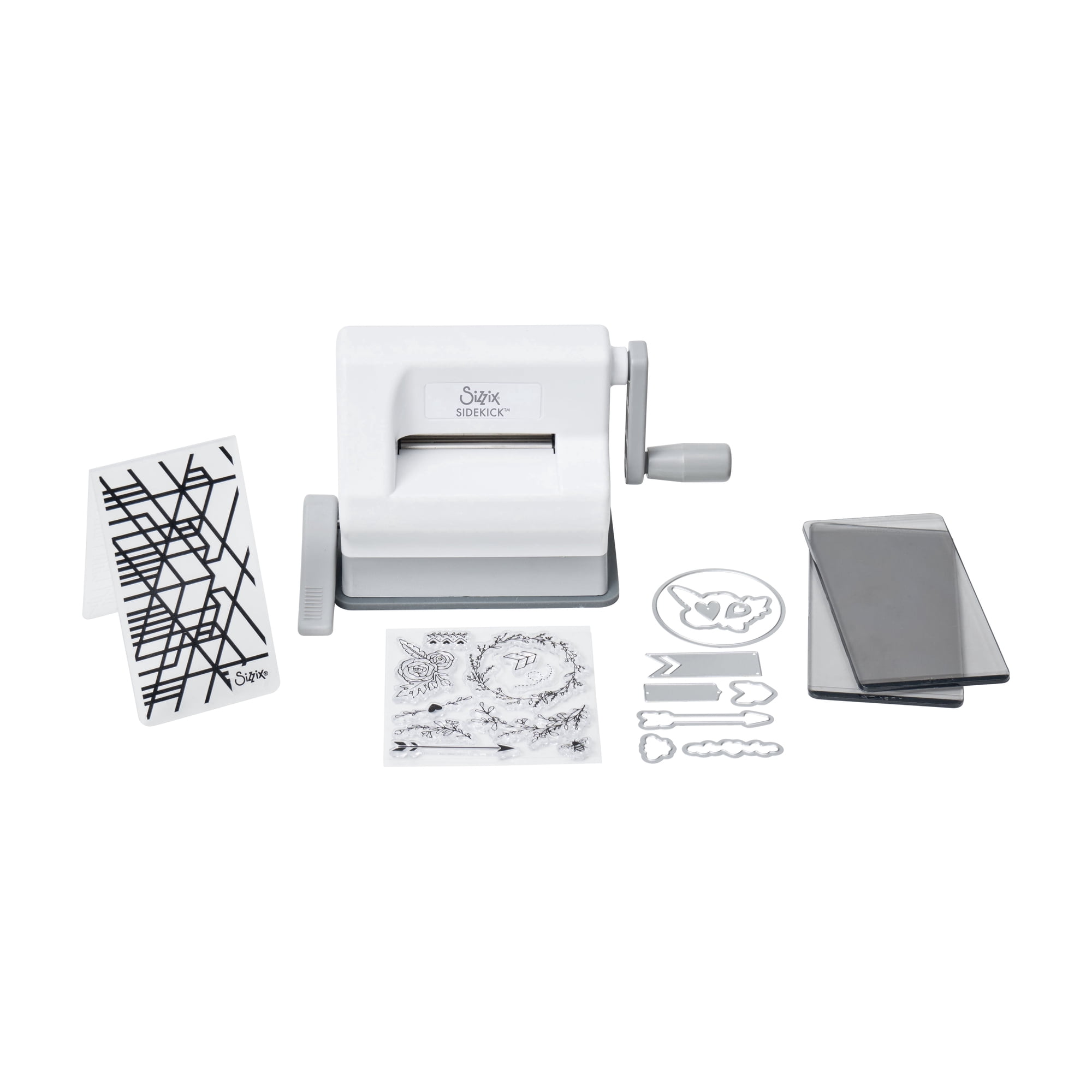 Sizzix Sidekick Starter Kit, Mini Manual Die Cutting Machine, Portable, Lightweight