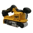thumbnail image 3 of DEWALT 20V MAX* Cordless Belt Sander, 3 in. x 18 in., Brushless Motor, Variable Speed Control, Dust Collection Port, Battery and Charger Sold Separately (Bare Tool Only), 3 of 9