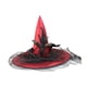 thumbnail image 3 of Sombrero de bruja de Halloween, sombrero de bruja de ala ancha, accesorios para fotos, decoración, sombrero de hechicera para Rojo, 3 of 8