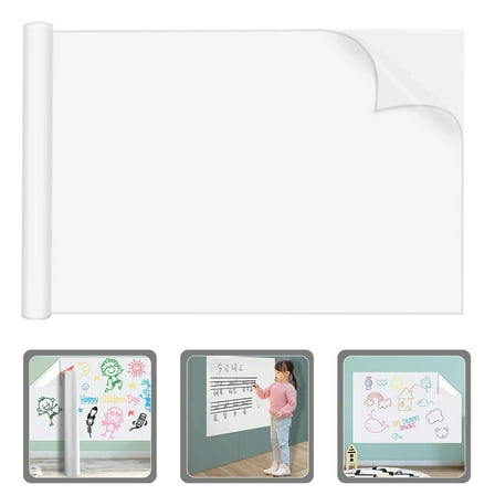 Pawsdot Large Self Adhesive Whiteboard PP Erasable for Various Scenarios