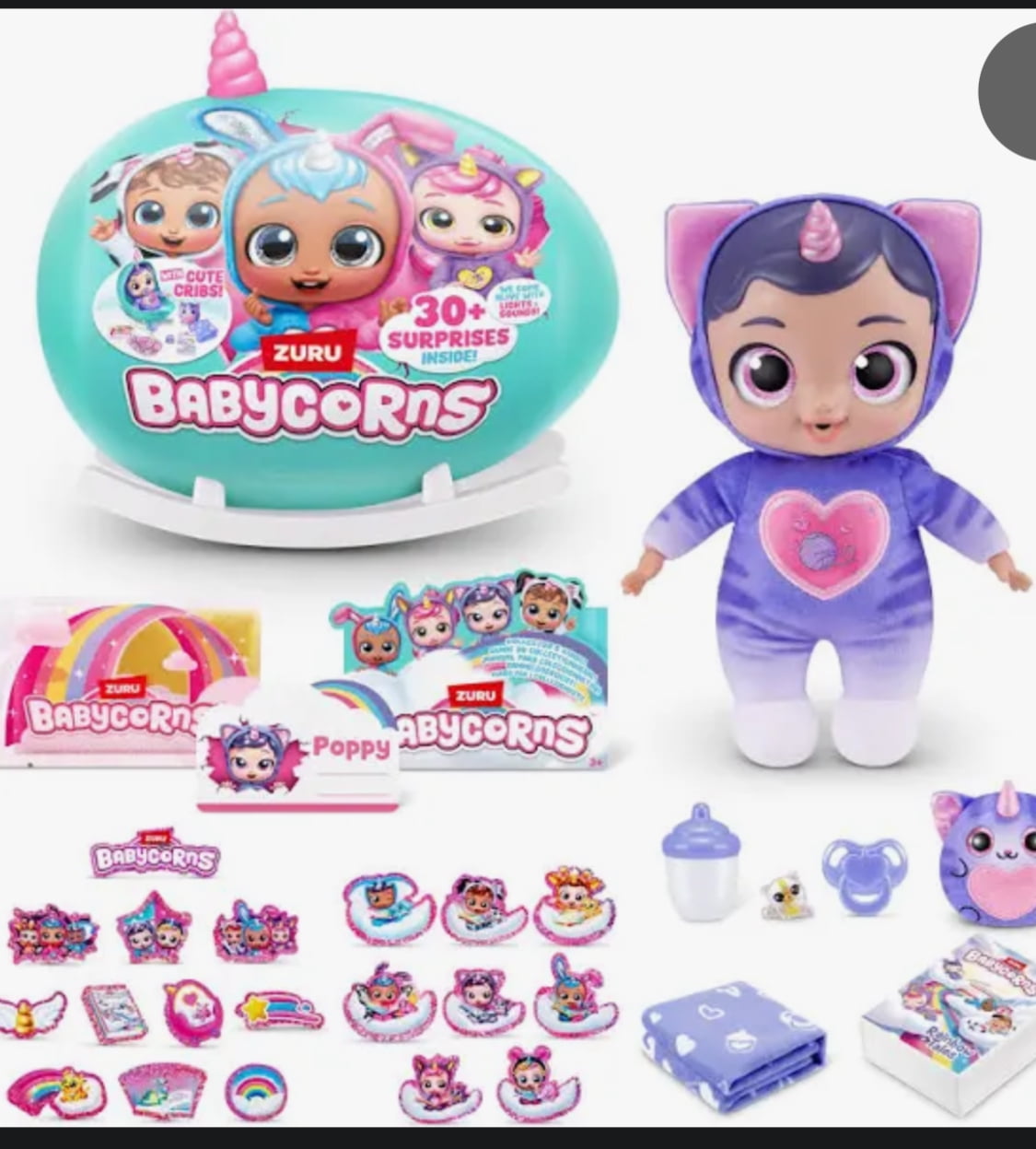 Babycorns Interactive Baby Doll Series 1 Large by ZURU
