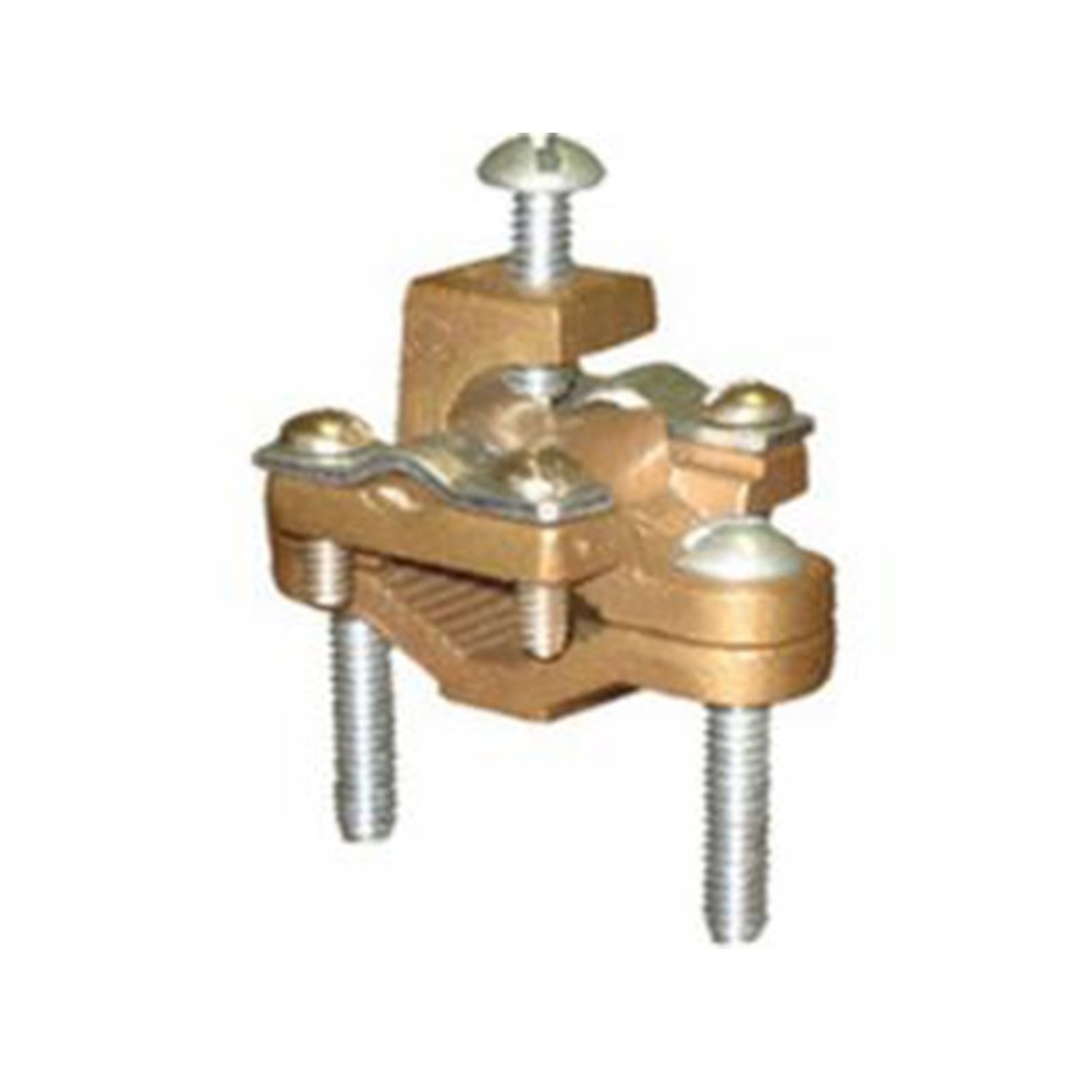 Westgate MVP99 Armored Ground Clamp with Steel Screws, Inner 20, Pipe Size 0.5-1 in