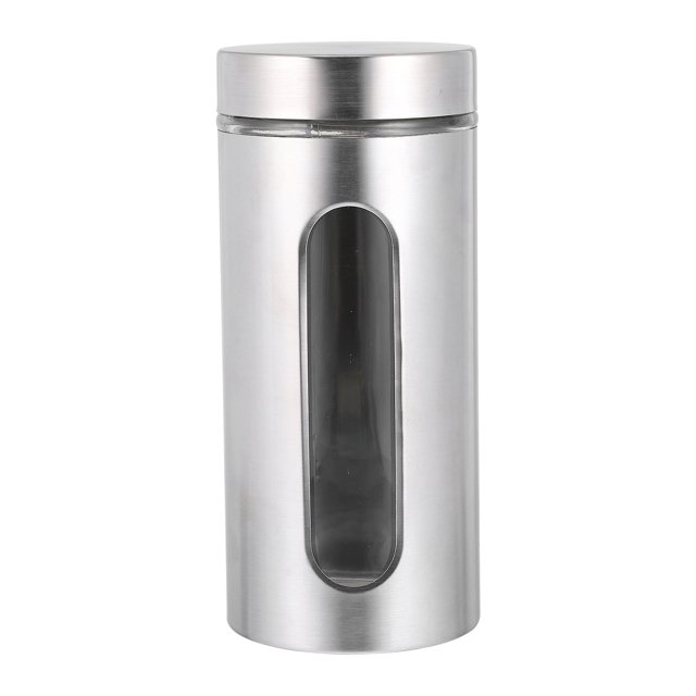 MasteelfCA 1 Pce Bouteille de Rangement en Acier Inoxydable pour Cuisine