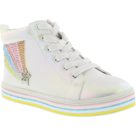 Jessica Simpson Casey Reigh High-Top Sneaker (Little Girls & Big Girls)