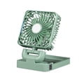 thumbnail image 2 of Ventilador de refrigeración para coche, circulador de aire, multiusos, ligero, flexible, portátil y resistente. Cabezal único verde, 2 of 8