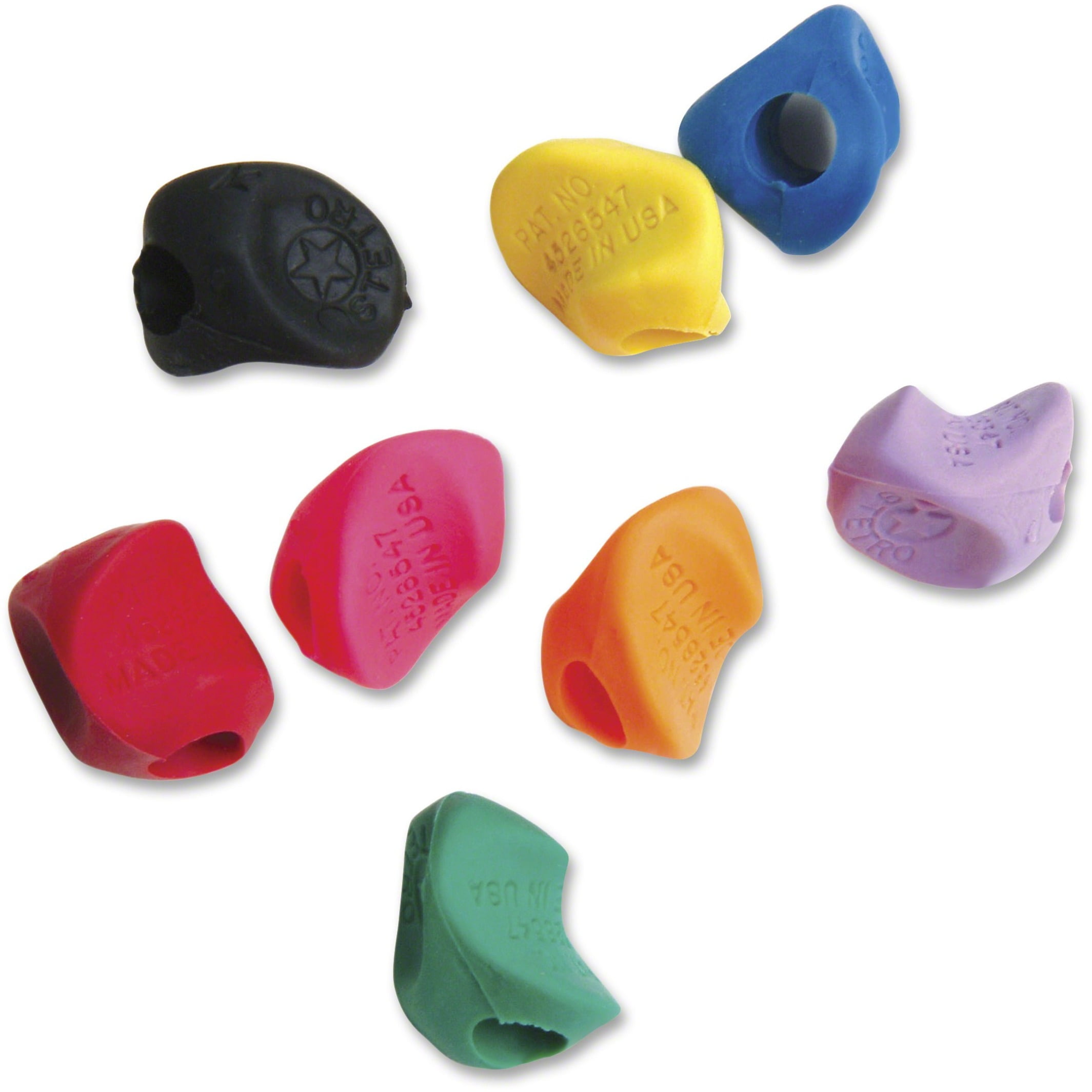 espuma blanda Colores al azar, par de los dedos para los niños ultnice 10pcs Soft Pencil Grips Mangos universales