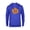 Royal, variant on Marvel Captain America Pumpkin Jack-O'-Lantern Halloween - Pullover Hoodie for Adults - Customized-Black