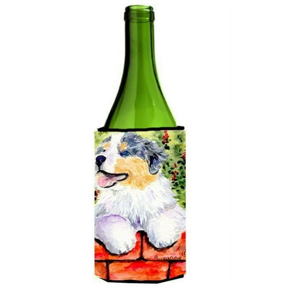 Australian Shepherd Wine bottle sleeve Hugger - 24 Oz.