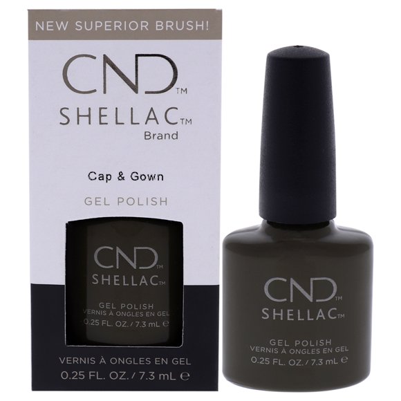 Shellac Couleur d'Ongles - Bonnet et Robe par CND pour Femmes - Vernis à Ongles 0.25 oz