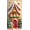 4A, variant on Festive Design Christmas Banner Gingerbread House Holiday Decor Snowy Scene for Winter Celebration Indoor Decoration Children Party