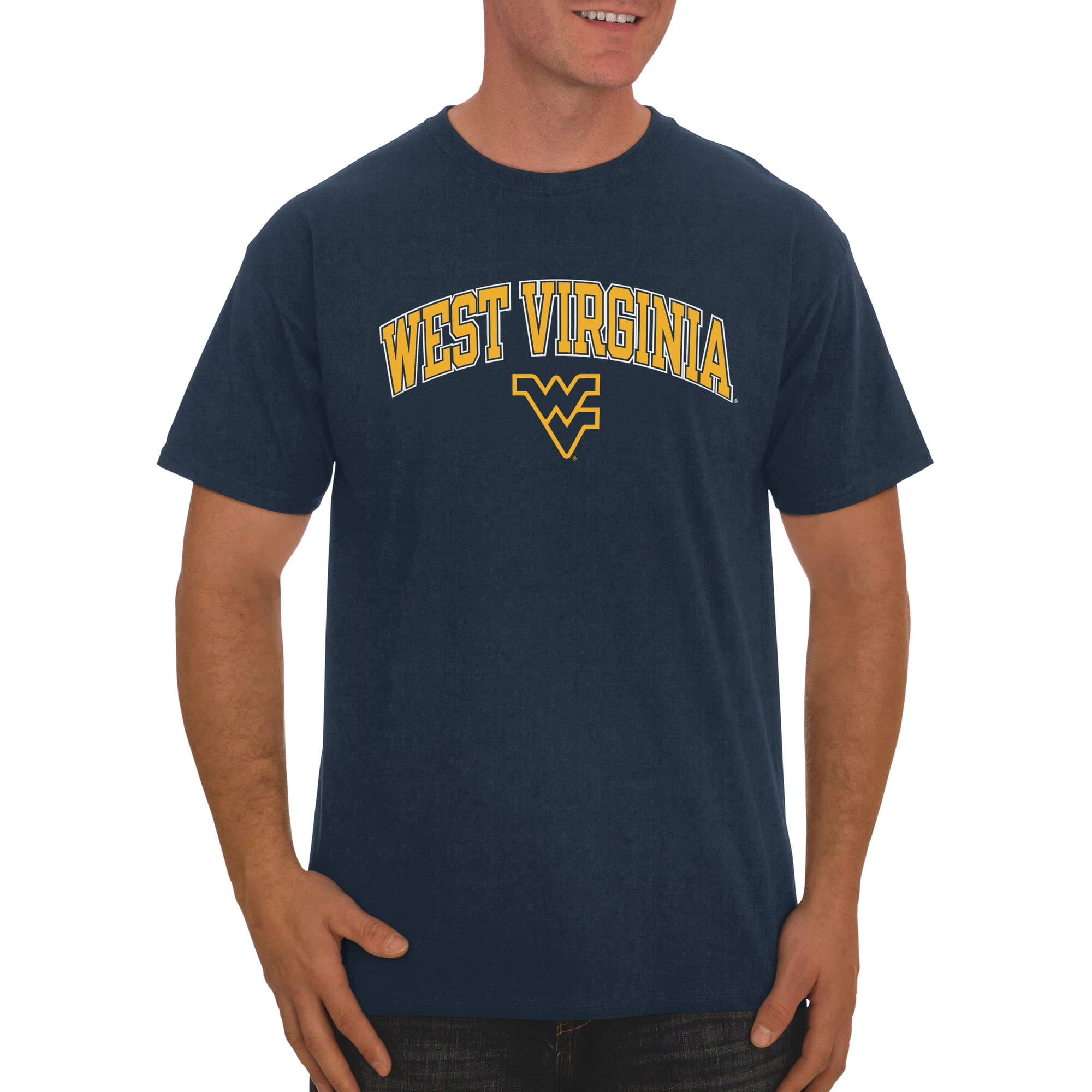 Russell NCAA West Virginia Mountaineers, Men's Classic Cotton T-Shirt ...