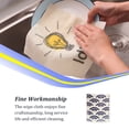 thumbnail image 2 of Kitchen Cleaning Cloth Bowls Washing Towel Efficient Convenient Absorbent Dishes Wash Rag Kitchens Tools Household Absorbent Dish Cloths with Lovely Patterns Fan, 2 of 6