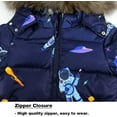thumbnail image 4 of Kids Winter Puffer Jacket and Snow Pants 2-Piece Snowsuit Skisuit Set, 4 of 8