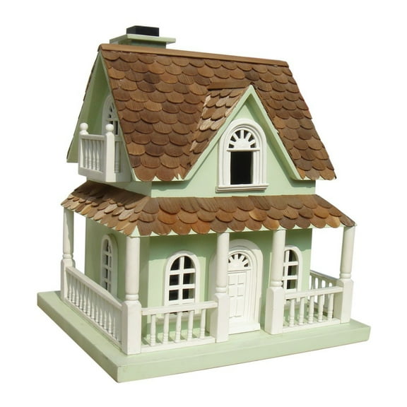 CC Home Furnishings 14.5" Fully Functional Enchanted Fairytale Cottage Outdoor Garden Birdhouse