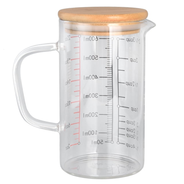 Taza Medidora ANGGREK de Vidrio Borosilicato Varios Tamaños
