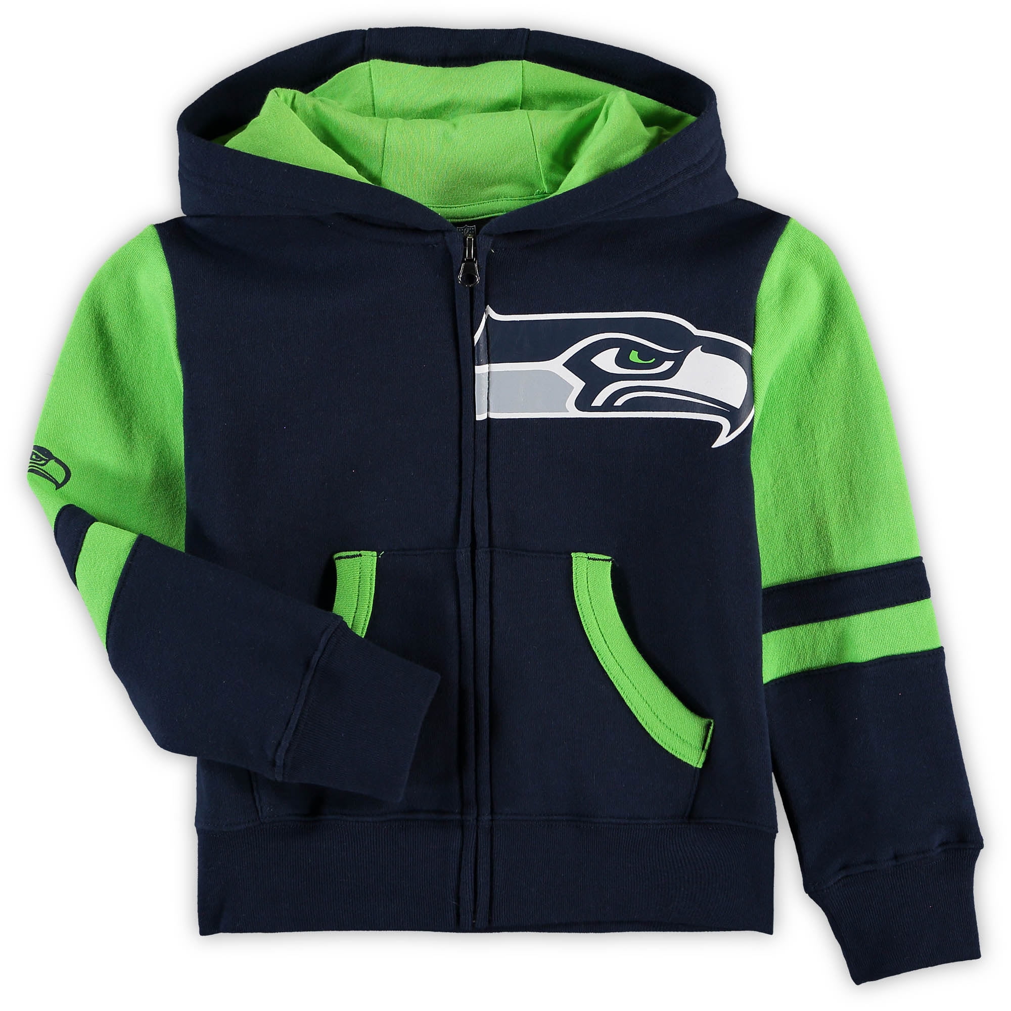 Seattle Seahawks Preschool Stadium FullZip Hoodie