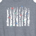 thumbnail image 3 of Instant Message - Trees And Birds - Women's Racerback Tank Top, 3 of 6