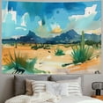 thumbnail image 2 of JRXY Landscape Painting Tapestry - High-Quality Short Plush, Soft and Lightweight Painting, 2 of 6