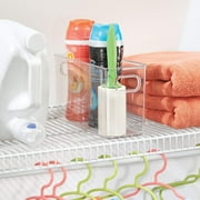 iDesign Clear BPA-Free Plastic Pantry and Kitchen Storage Organizer Bin - 10” x 4” x 6” - 71630M4