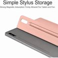 thumbnail image 5 of Slim Magnetic Smart Case for Samsung Tab S10 Ultra / S9 Ultra 14.6" with S Pen Slot & Auto Sleep Wake,RoseGold, 5 of 6
