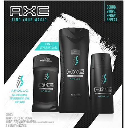 Grace Gift Set - AXE Regimen Gift Set for Men Apollo 3 pc