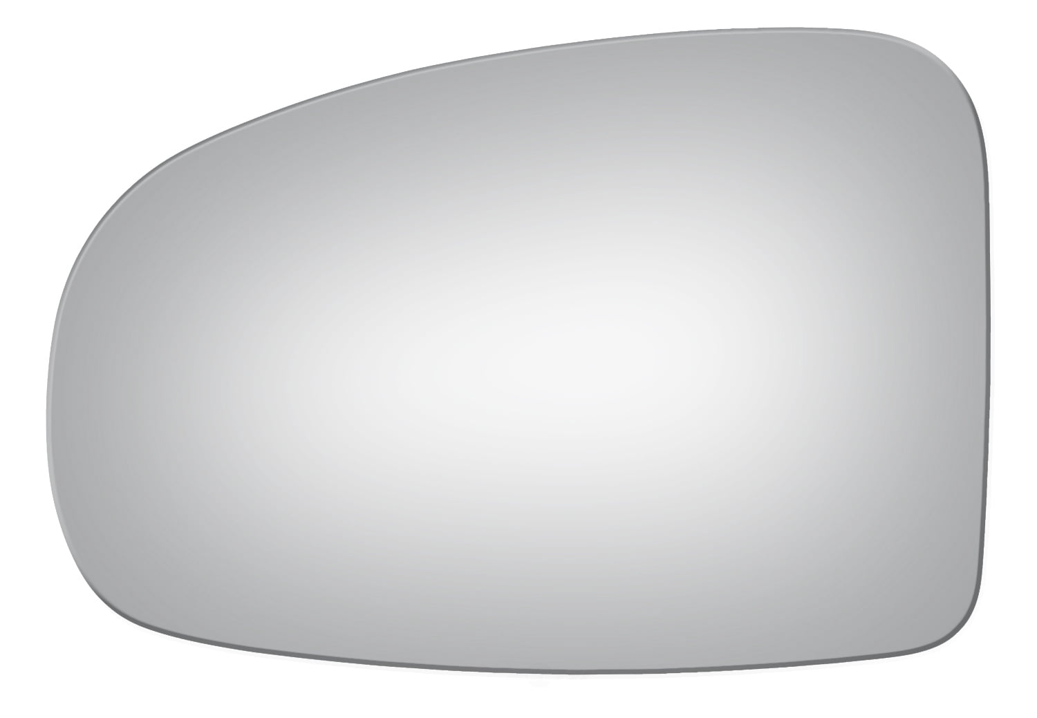 Burco Side View Mirror Replacement Glass - Clear Glass - 4286