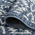 thumbnail image 6 of Traditional 5x8 Area Rug (5'3'' x 7'3'') Oriental Navy, Cream Living Room Easy to Clean, 6 of 10