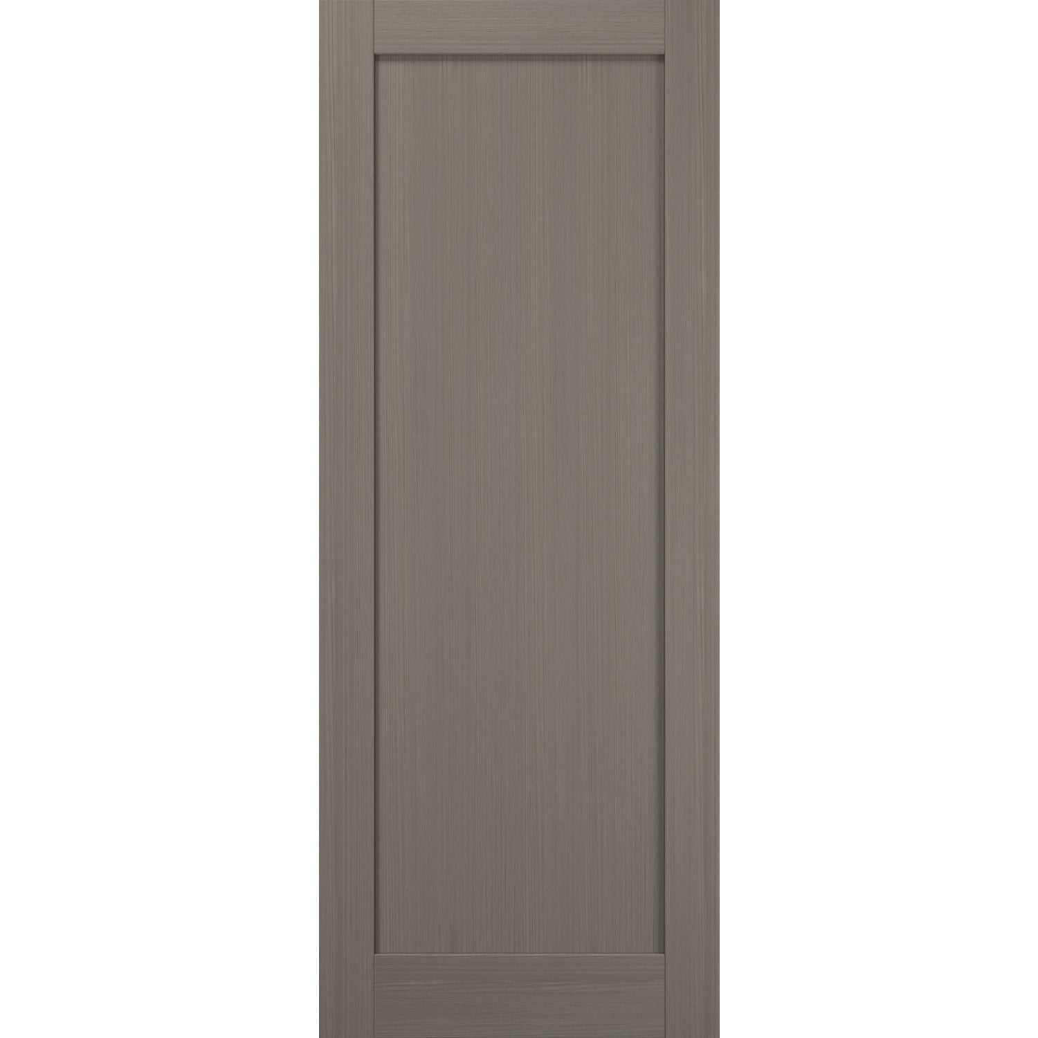 Slab Barn Door Panel 42 x 80 Quadro 4111 Grey Ash Sturdy Finished
