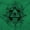 Antique Irish Green, variant on Triangle Eye Wheel Symbolic Spirit Plus Size Crewneck Graphic Tee Shirt Brisco Brands 2X