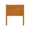 thumbnail image 3 of Pemberly Row Twin Mid-Century Panel Solid Wood Headboard in Light Toffee, 3 of 9
