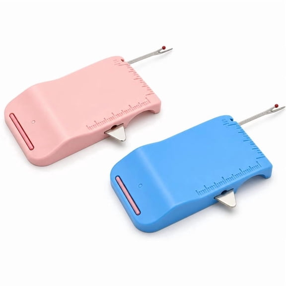 2-PACK 2026 Upgraded Magnetic Seam Guide for Sewing Machine, Multifunctional Hemming Guide with Seam Ripper & Scale Ruler, Sewing Accessory for Precise Stitching