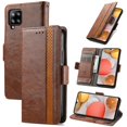 thumbnail image 1 of Compatible With Samsung Galaxy A42 5g Rfid Blocking Leather Wallet Case Card Holder Flip Folio Shockproof Cover, 1 of 3