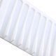 thumbnail image 4 of Injueey Jabonera Flexible de silicona para baño, soporte de almacenamiento, bandeja de jabón antideslizante, de esponja de cocina de drenaje Juegos de accesorios de baño Blanco Injueey JJ16920-05, 4 of 5