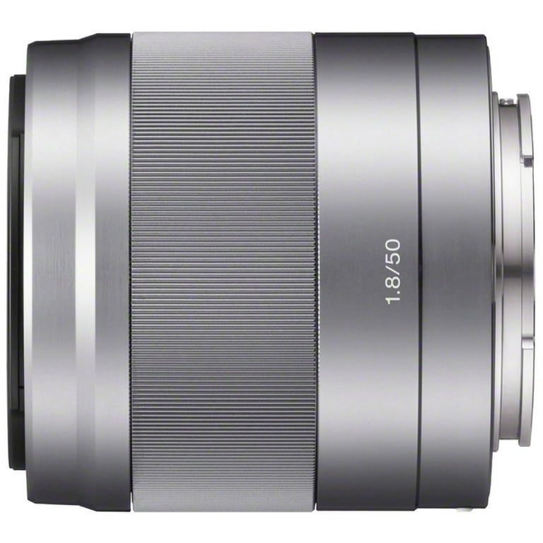 Sony SEL50F18 - 50mm f/1.8 Telephoto E-Mount Lens with Filters and