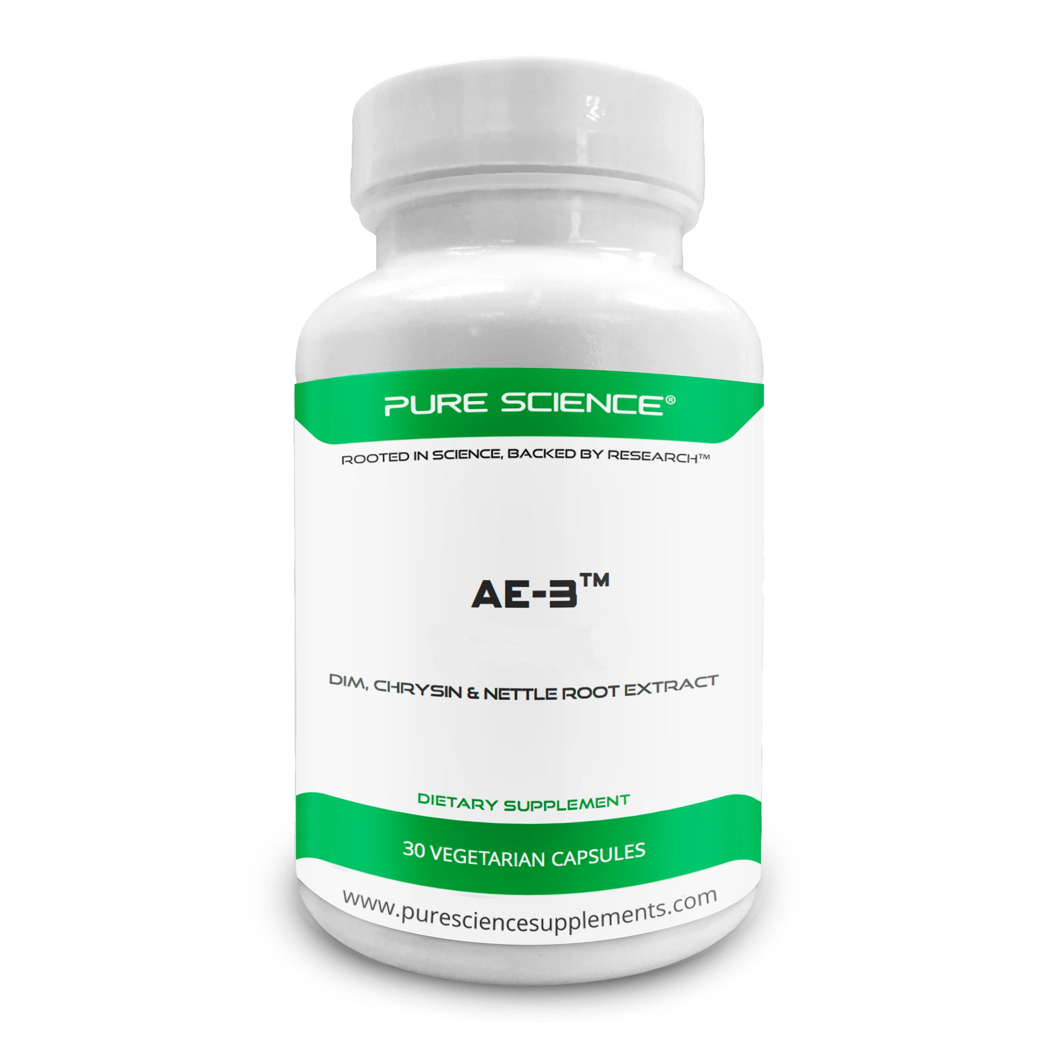 Pure Science AE3 Chrysin with DIM & Stinging Nettle Root Extract