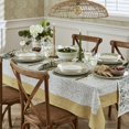 thumbnail image 3 of Spode Morris & Co Standen 11-Inch Dinner Plates, Set of 4 - Earthenware Dinnerware with Green Leaf Border Design, Microwave, Dishwasher, Freezer Safe - El, 3 of 9