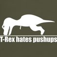 thumbnail image 3 of CafePress - Poor T Rex Dark T Shirt - Men's Classic Graphic Cotton T-Shirt, 3 of 4