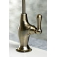 thumbnail image 3 of Kingston Brass KSAG3193AL Restoration Reverse Osmosis System Filtration Water Air Gap Faucet, Antique Brass, 3 of 4