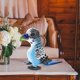 thumbnail image 5 of Peluche de loro, juguete de peluche de simulación de loro, peluche suave Azul, 5 of 7