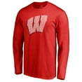 thumbnail image 2 of Men's Red Wisconsin Badgers Hometown Collection Long Sleeve T-Shirt, 2 of 3